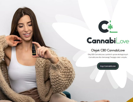 Website preview Cannabilove